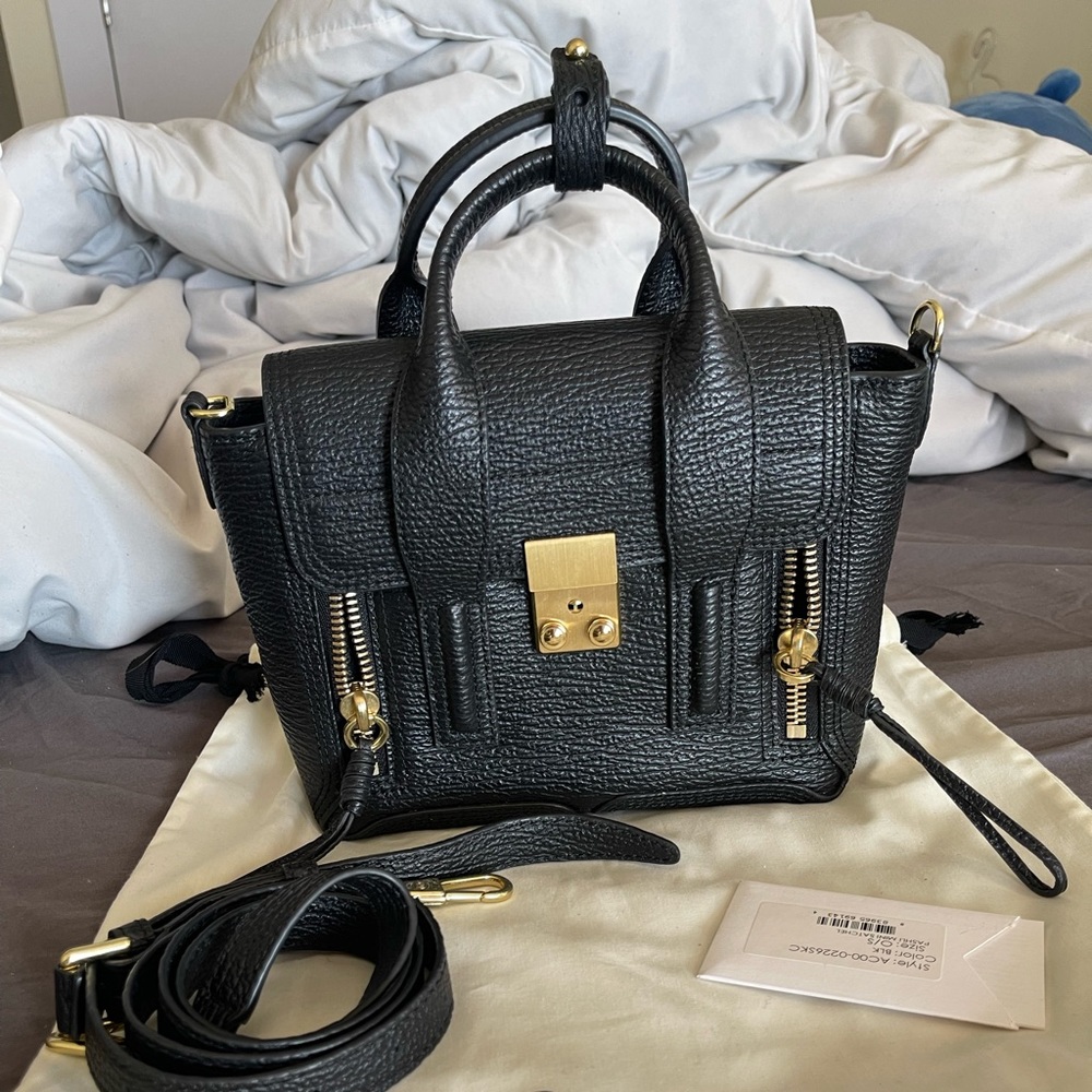 3.1 Philip Lim Mini Pashli Lether Satchel